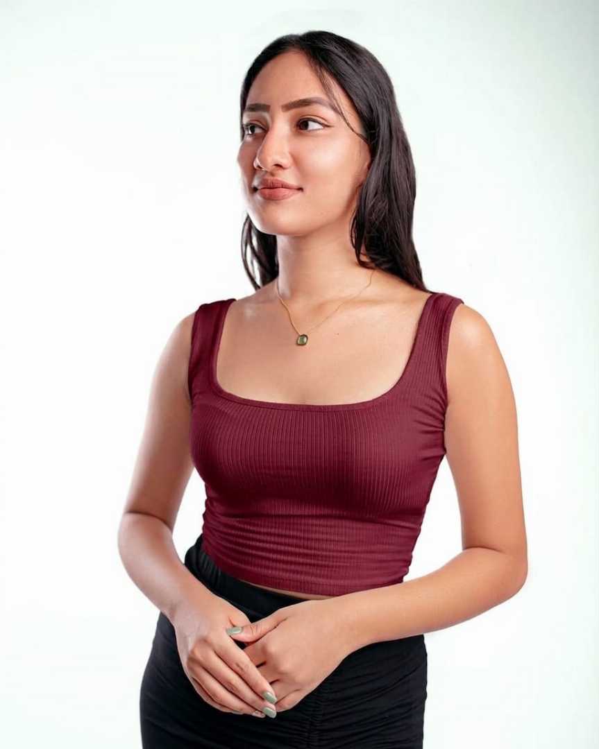 Western,Sleeveless,top's